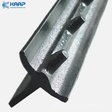 Q235 T shape Studded post for Barbed Wire Fence Steel Pole